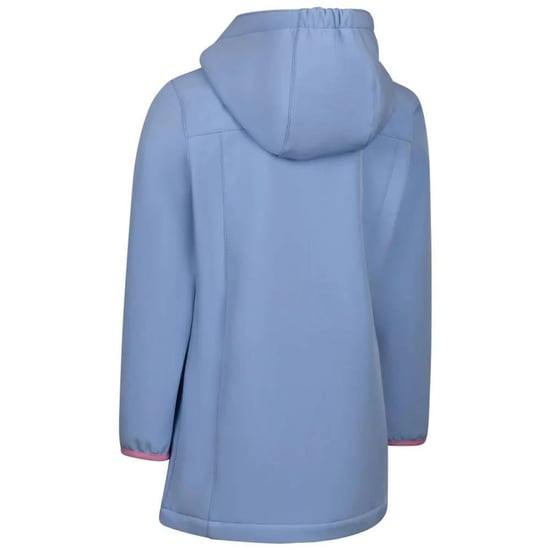 Trespass Girls Brennagh Soft Shell Jacket (Cornflower) - Image 2