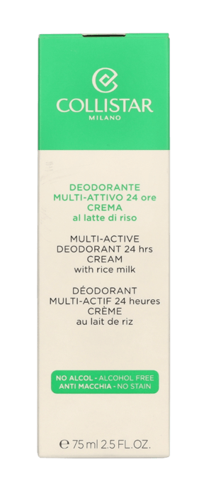 Collistar Multi-Active Deodorant 24 Hours Cream 75 ml - Image 2