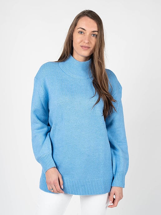 Silvian Heach Suéter de mujer azul, azul - Image 3