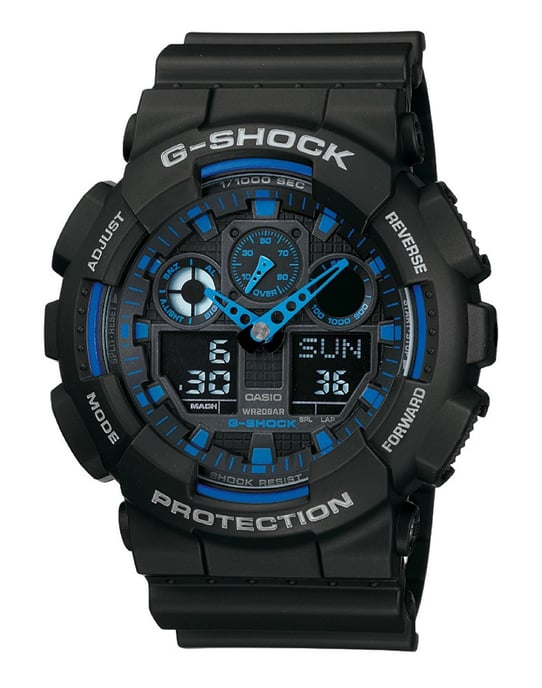 Reloj Casio G-shock para hombre, negro GA-100-1A2ER - Image 1
