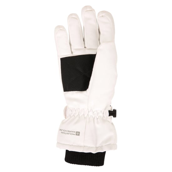 Mountain Warehouse Womens/Ladies Isotherm Waterproof Ski Gloves (White) - Image 2