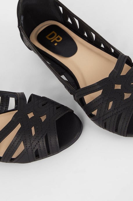 Prim Peep Toe Ballet Flats - Image 4