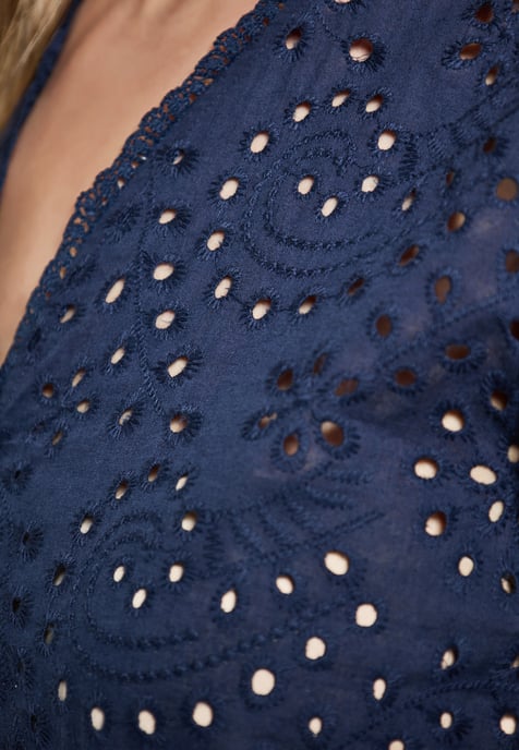 Dreimaster Blouse women marine - Image 5