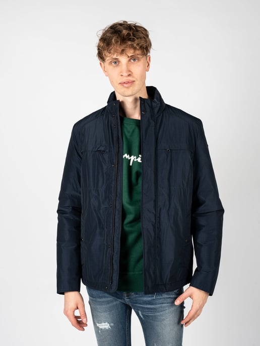 Geox Chaqueta Vincit del hombre azul oscuro - Image 3