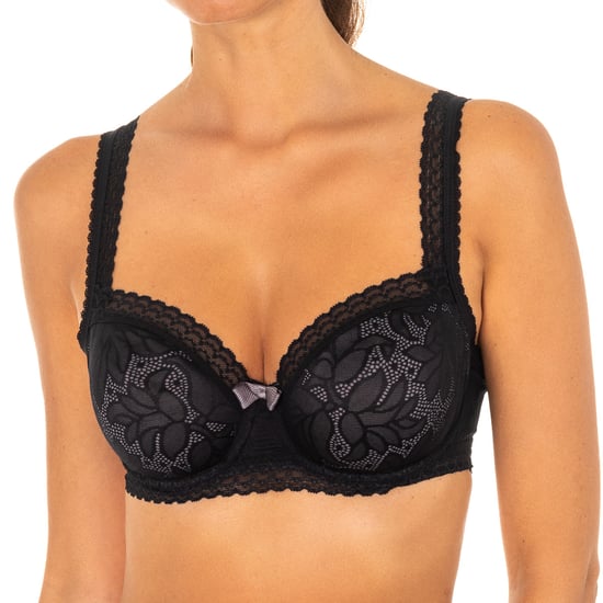 Women's non-wired bra with cups P07I2