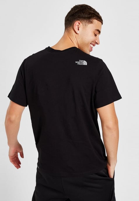 Camiseta The North Face Simple Dome Reflective Logo en negro - Image 2
