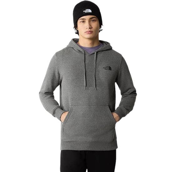The North Face Mens Simple Dome Hoodie Grey