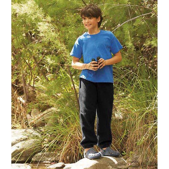 Fruit Of The Loom Kids Unisex Premium 70/30 Jog Pants / Jogging Bottoms (Black) - Image 3