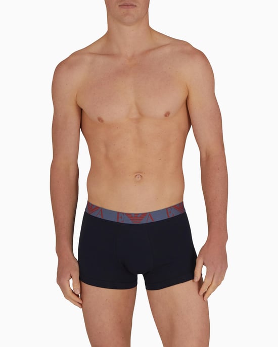 Emporio Armani 3 Pack Mens Boxer Briefs with Bold Monogram Logo - Image 3