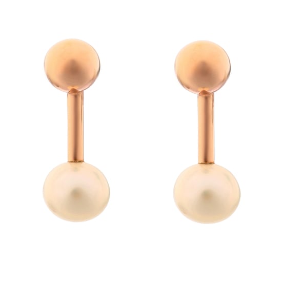 Orphelia 'Aliena' Women's 925 Sterling Silver Drop Earrings - Rose zo-7373 RG - Image 1