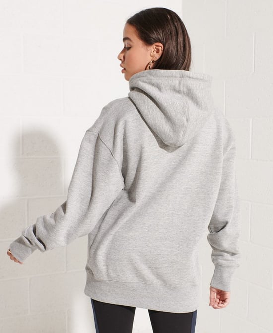 Sudadera Oversized con Capucha de Chenilla de Logo Code de Superdry - Image 2