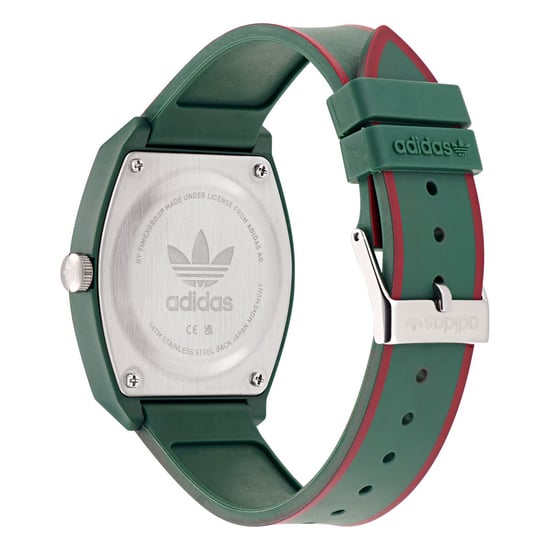 Adidas Originals Project Two Grfx Unisex's Green Watch AOST24073 - Image 2