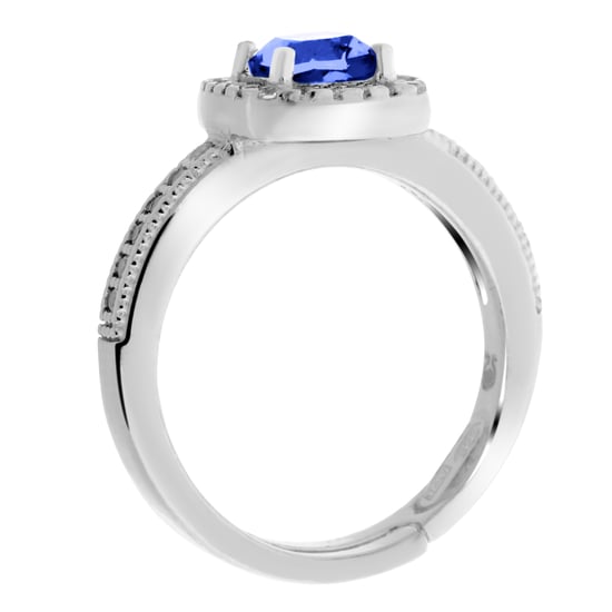 Orphelia Women's 925 Sterling Silver Ring - Silver ZR-7199/BL