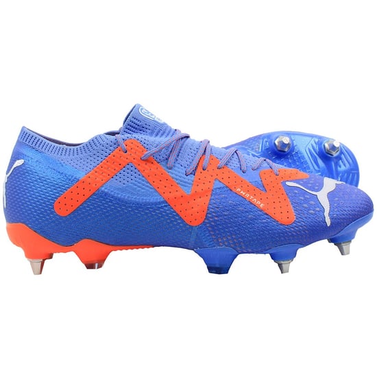 Botas de fútbol Puma Future Ultimate Low MxSG para hombre en azul - Image 4