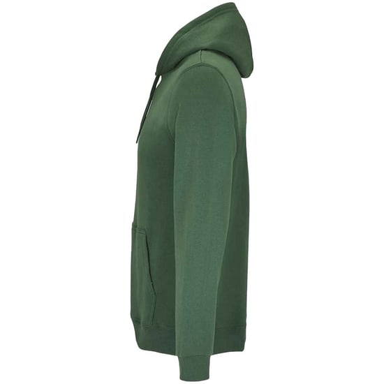 SOLS Snake Unisex Hooded Sweatshirt / Hoodie (Bottle Green) - Image 3