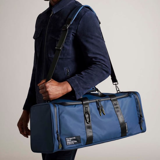 Accessories Ted Baker Hyke Rubberished Holdall Bag in Navy