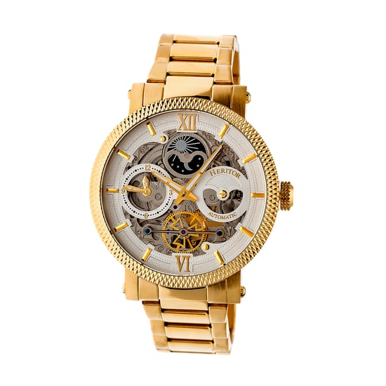 Reloj de Pulsera Automático Heritor Aries con Esqueleto - Image 1