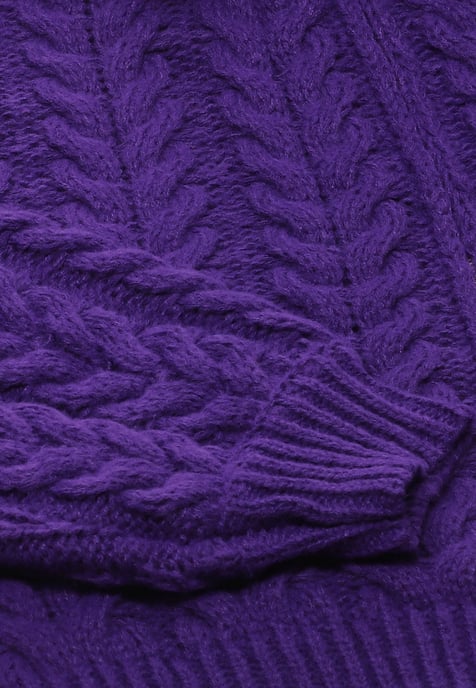 Mymo Cardigan women purple - Image 3