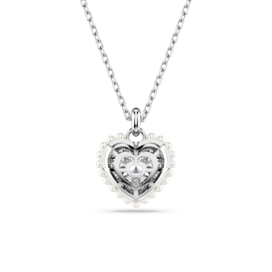 Swarovski 'Hyperbola' Women's Base Metal Necklace - Silver 5684386 - Image 4