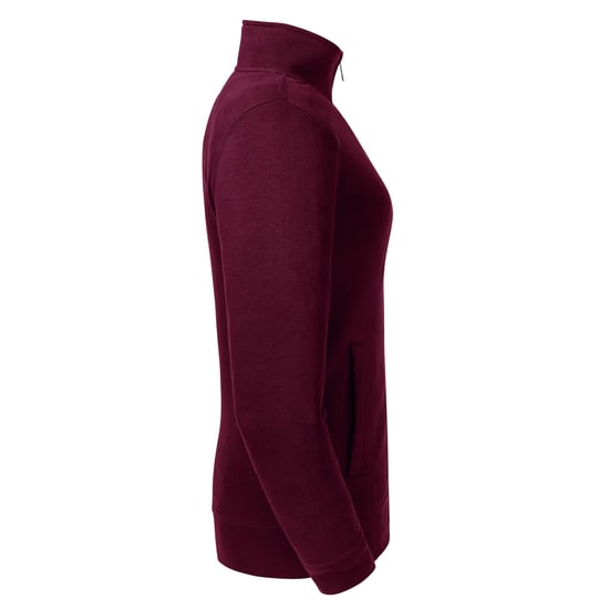 Russell Womens/Ladies Authentic Sweat Jacket (Burgundy) - Image 3