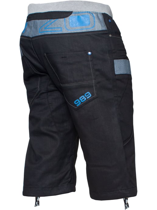 Pantalones cortos vaqueros elásticos para hombre| Enzo Designer Menswear - Image 3