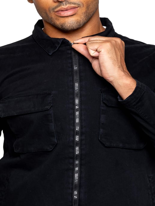 Enzo | Chándal con pantalón corto para hombre - Negro - Image 4