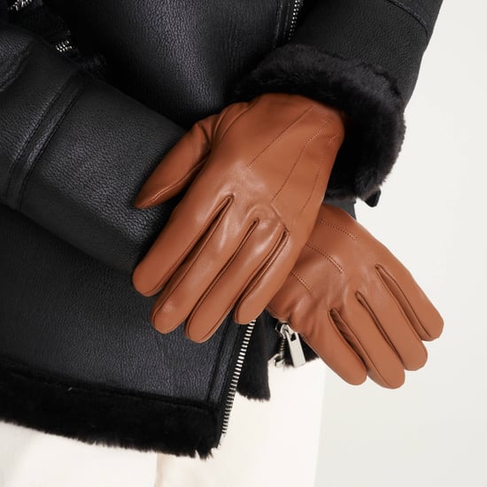 Barneys Originals Tan Classic Leather Glove