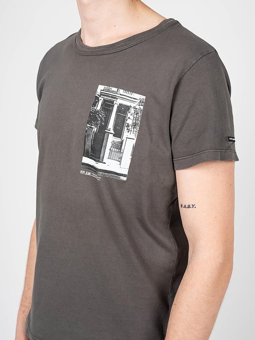 Pepe Jeans T-shirt Tide del hombre negro - Image 5