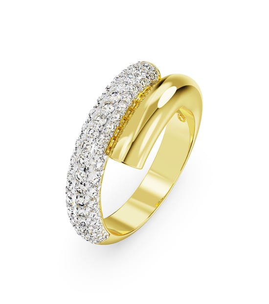 Swarovski 'Dextera' Women's Gold Plated Metal Ring - Gold 5668813 - Image 2