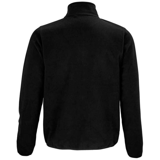 SOLS Mens Factor Zipped Fleece Jacket (Black) - Image 2