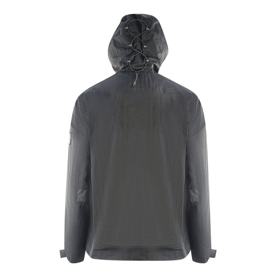 Chaqueta negra lisa con capucha de Lyle & Scott - Image 4