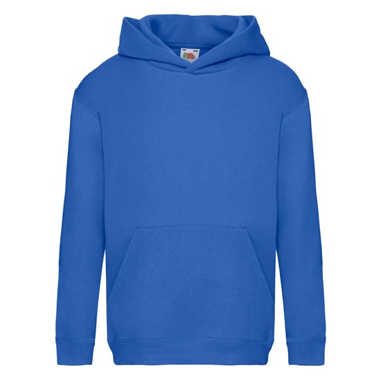 Fruit Of The Loom Kids Unisex Premium 70/30 Hooded Sweatshirt / Hoodie (Royal Blue) - Image 1