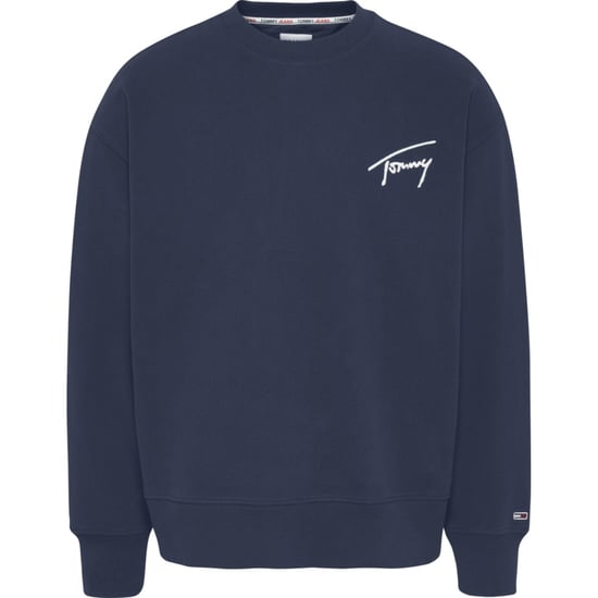 Suéter de Crew de Firma de Tommy Jeans Azul - Image 1