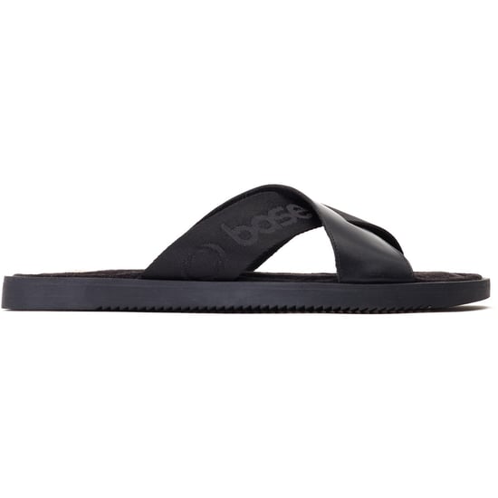 Base London Webb Leather Men's Black Sandals - Image 5