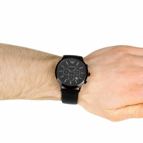 Emporio Armani AR2461 Sportivo Chronograph Black Men's Watch