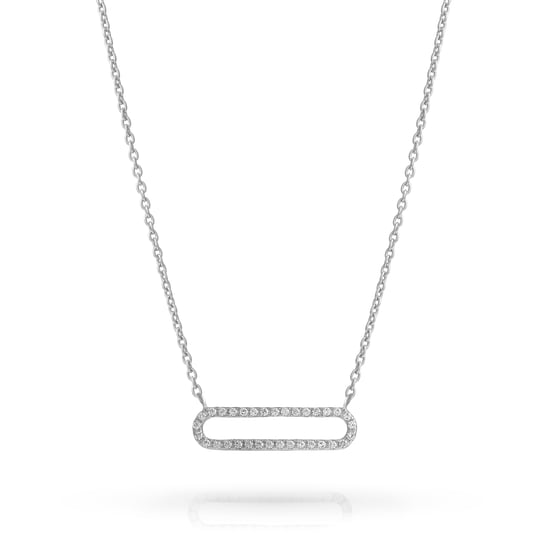 Orphelia 'Charm' Women's 925 Sterling Silver Necklace - Silver ZK-7563 - Image 1