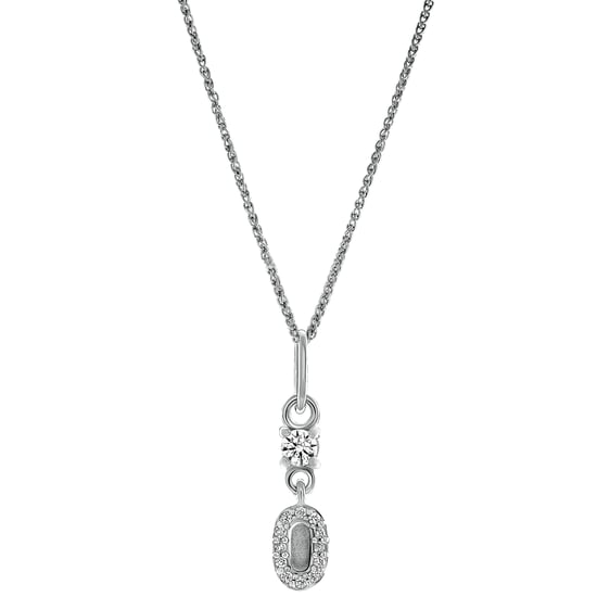 Orphelia 'Lily' Women's 925 Sterling Silver Pendant with Chain - Silver ZH-7582 - Image 1