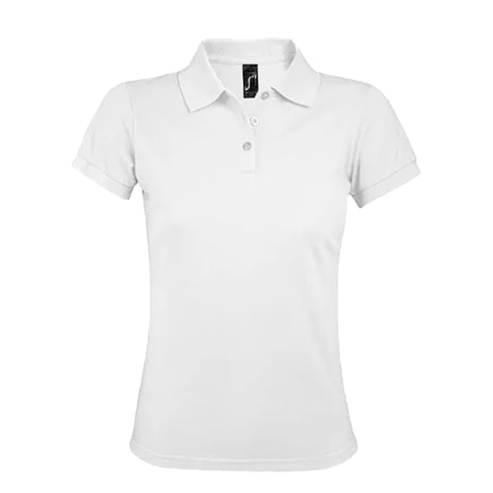SOLS Womens/Ladies Prime Polo Shirt (White) - Image 1