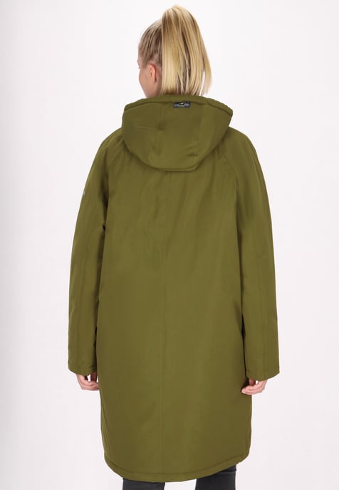 Schmuddelwedda winter parka women olive - Image 4