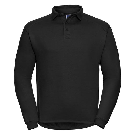 Russell Mens Heavy Duty Sweatshirt (Black) - Image 1