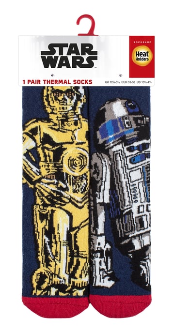 Calcetines para niños Star Wars | Calcetines de invierno para niños - R2D2 & C3PO - Image 2