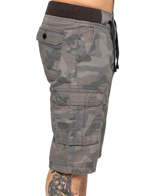 Enzo | Pantalones cortos Cargo Combat Camo para hombre - Image 4