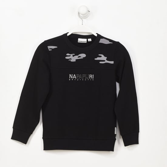 GA4EPU boy's long sleeve and round neck sweatshirt