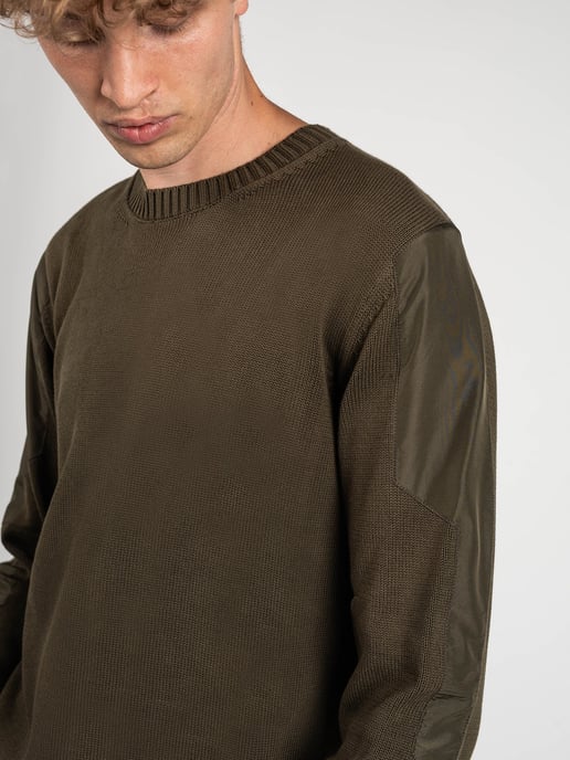 Les Hommes Suéter del hombre verde, verde - Image 5