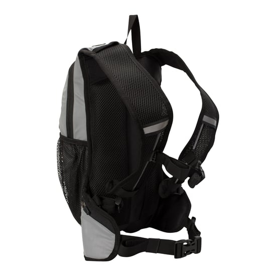 Mountain Warehouse Track Reflective 6L Hydration Pack (Grey) - Image 2