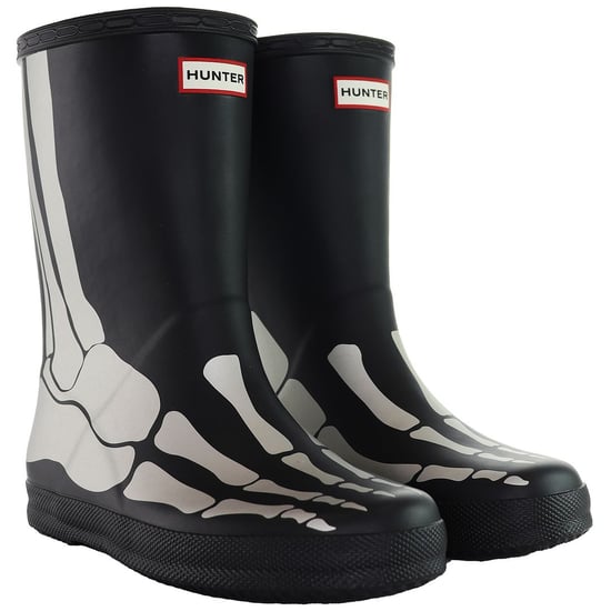 Botas de agua negras reflectantes Hunter First para niños - Image 1