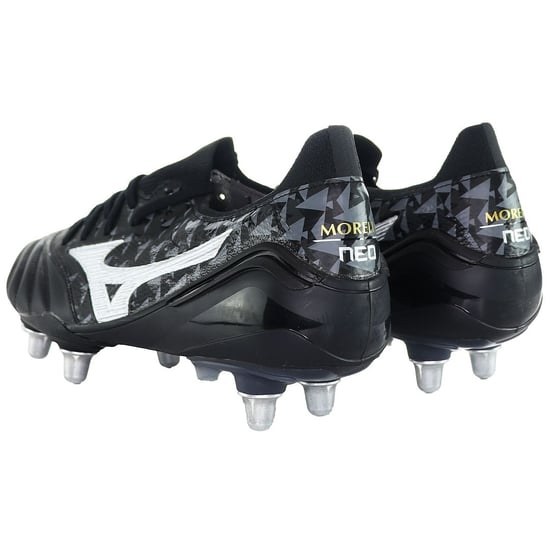Botas De Futbol Mizuno Morelia Neo III Beta Hombre Negras - Image 2