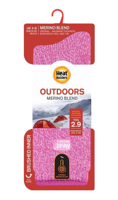 Señoras grueso reforzado 2.9 TOG invierno cálido lana merino calcetines térmicos - Image 2