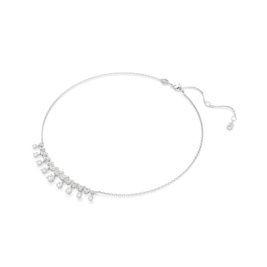 Swarovski 'Idyllia' Women's Base Metal Necklace - Silver 5692637 - Image 2