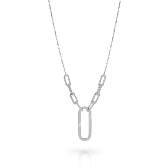 Orphelia 'Essence' Women's 925 Sterling Silver Set: Necklace + Earrings - Silver SET-7560 - Image 2